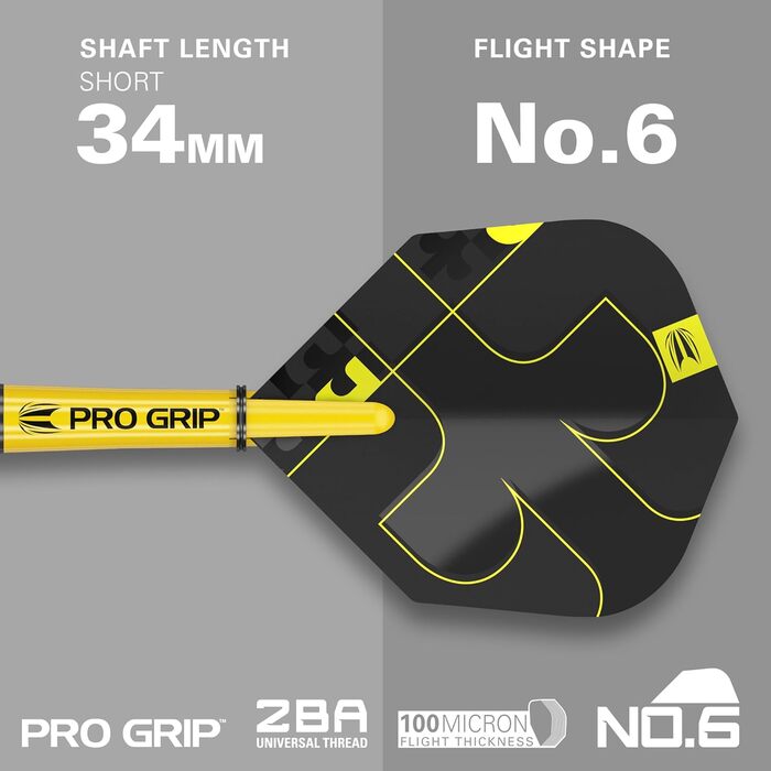Дротики Target Darts Bolide Void 10, 90% вольфрам, м'які накінечники, комплект для дартсу