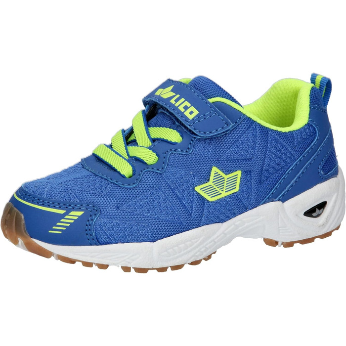 Дитячі кросівки Lico Flori VS блакитно-лимонного кольору, 36 EU (унісекс)