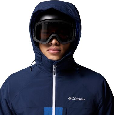 Куртка гірськолижна Columbia Powder Prime чоловіча (XL, Mountain Blue/Collegiate Navy) - водонепроникна, дихаюча