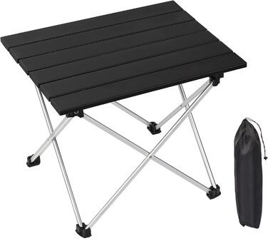 Складаний туристичний стіл Liantral: легкий, компактний, з сумкою для пікніка, кемпінгу, риболовлі та відпочинку на природі