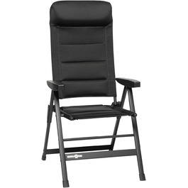 Кемпінговий стілець Brunner Skye 3D Black - чорний, поліестер