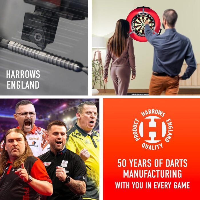 Дартборд Harrows Pro Matchplay 2 для професіоналів, мішень для дартсу преміум-класу