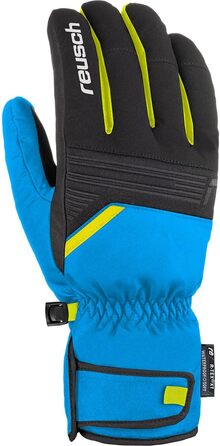 Чоловічі зимові рукавиці Reusch Bradley R-tex Warmer (синій/чорний/жовтий), розмір 7