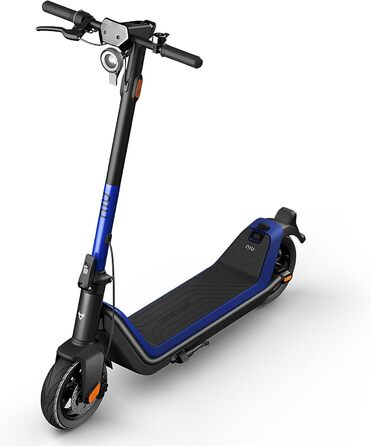 Електросамокат NIU KQi3 Sport з/без дорожньої сертифікації, запас ходу до 40 км, потужність 600 Вт, задній привід, широкі 9,5'' пневматичні шини, велика підніжка, подвійна гальмівна система, IP54, складаний, дисплей, підтримка додатку