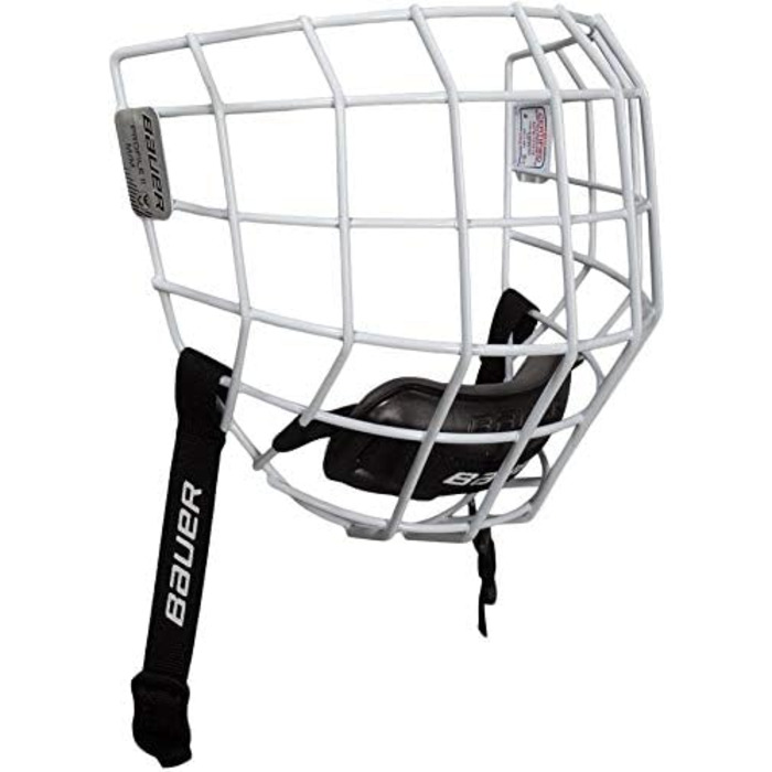 Захисна хокейна маска BAUER PROFILE II Visier, розмір XS, біла