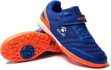 Дитячі футбольні бутси для штучного покриття, тренувальні кросівки для дівчаток та хлопчиків, унісекс, розмір 39 EU, блакитні