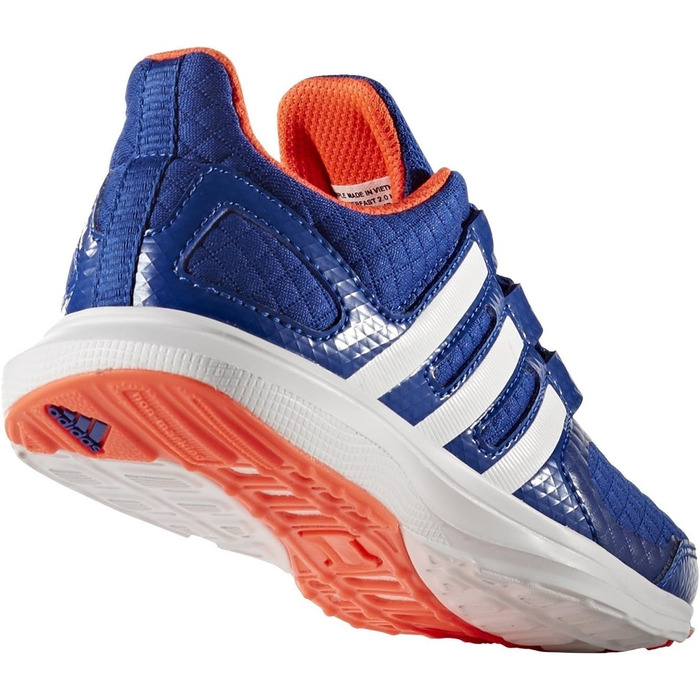 Дитячі кросівки Adidas Hyperfast 2.0 K, унісекс, кольори: помаранчевий, сірий, чорний, розміри 36-39 1/3 EU