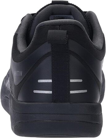 WHITIN Вуличні тапочки без шкарпеток для чоловіків та жінок | Мінімалістичні кросівки з широким носком та підошвою Zero-Drop (37 EU, чорний)