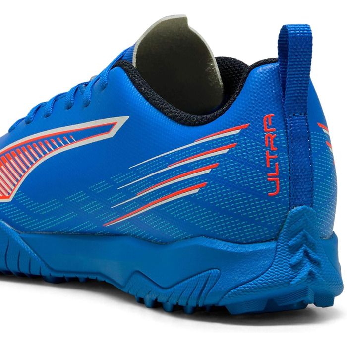 Дитячі футбольні бутси PUMA Ultra 6 Play TT Jr - блакитно-біло-червоні (35 EU)
