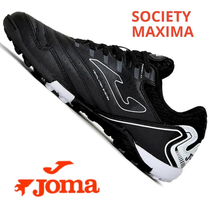 Футбольні бутси Joma Máximaturf для чоловіків (44.5 EU, чорний)