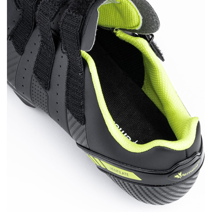 Велосипедні шкарпетки Vemont | для їзди на велосипеді | гірські | зручні | для вулиці | Clip-In-SPD | MTB (41 EU, Чорний)