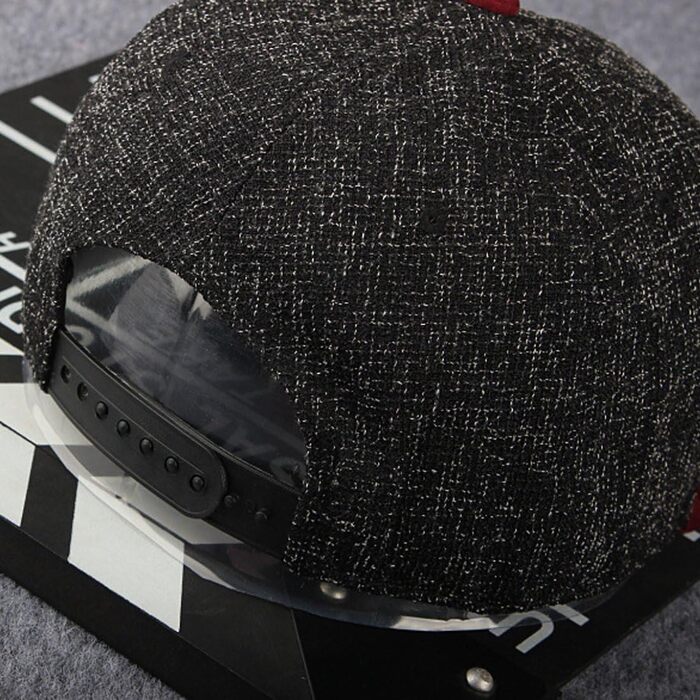 Дитяча кепка-бейсболка Belsen Hip-Hop з трикутним візерунком, чорна, універсальний розмір