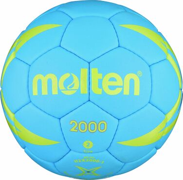 Гандбольний м'яч Molten H3X2000, синьо-жовто-сріблястий, розмір 3