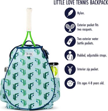 Дитячий тенісний рюкзак AME & Lulu Little Love, стильний спортивний, для тенісу