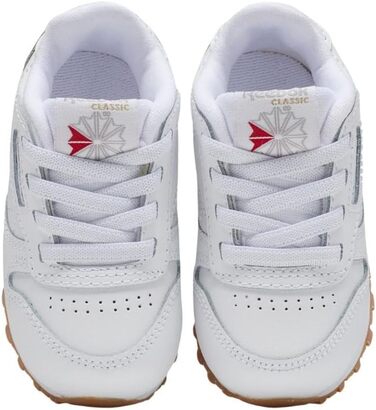 Дитячі кросівки Reebok Classic Leather для гімнастики (21 EU, білий)