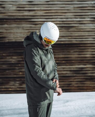 Лижний та сноуборд шолом POC Meninx Hydrogen White XL-XXL, легкий, добре вентильований, ABS-корпус, EPP/EPS наповнювач, для фрірайду та спуску (59-62 см)