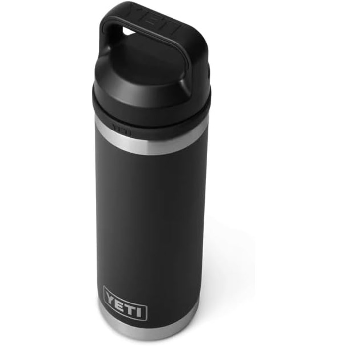 Термобутилка YETI Rambler з кришкою Chug, чорна, 532 мл