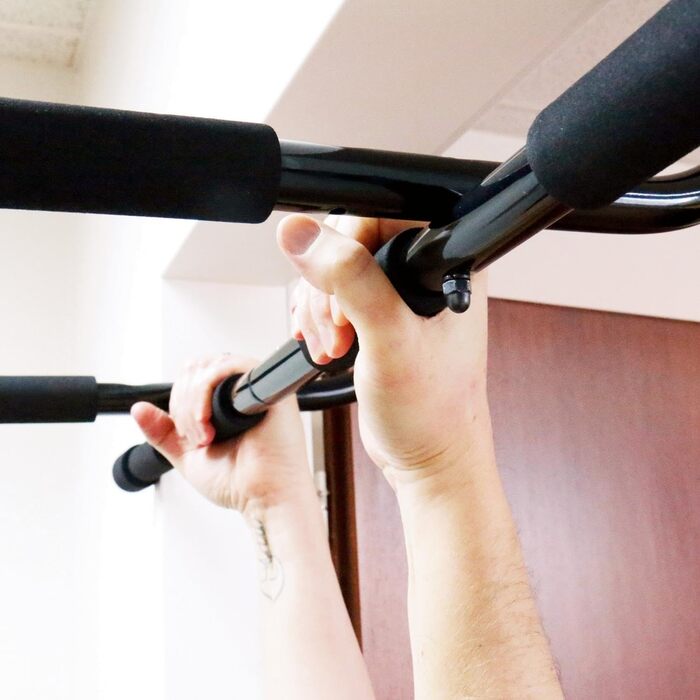 Спортивний турнік 4-в-1 для дому: турнік, бруси, стіна для віджимань, тренажер для пресу. Макс. вага 100 кг, монтаж без свердління