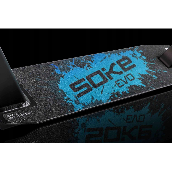 Самокат Soke EVO, синій, 2 колеса