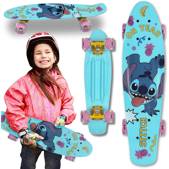 Скейтборд Paw Patrol Chase Holz 61 см для хлопчиків, нековзке покриття, до 50 кг