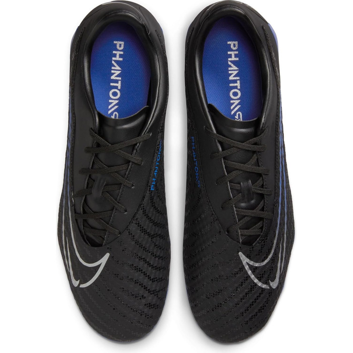 Кросівки Nike Phantom Gx Academy Fg/Mg для чоловіків, чорний/хром/королівський, 42.5 EU