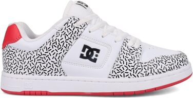 Кросівки DC Shoes Manteca для жінок, білі, чорні, рожеві, 42.5 EU