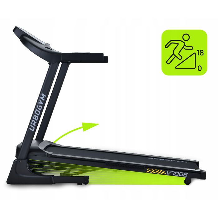 Електрична бігова доріжка Urbogym V700S (до 140 кг)