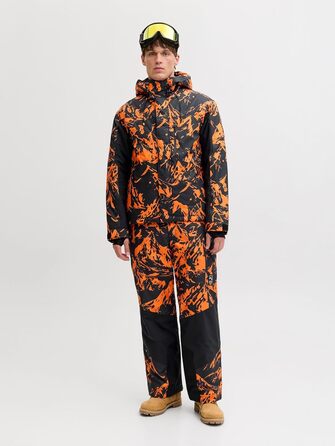 Куртка чоловіча JACK & JONES Shell-Jacke SKI AW25 XXL Exuberance гірськолижна, водонепроникна