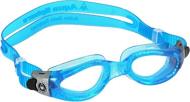 Окуляри для плавання Aqua Sphere Kaiman, прозора лінза, синя прозора оправа