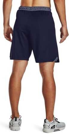 Чоловіча футболка Under Armour UA Locker з коротким рукавом, темно-синя (Midnight Navywhite), розмір 5XL