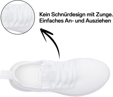 Чоловічі кросівки для спорту, тенісу, ходьби та бігу. Модельні, легкі, дихаючі фітнес-кросівки для залу та джогінгу, розмір 43 EU, білі