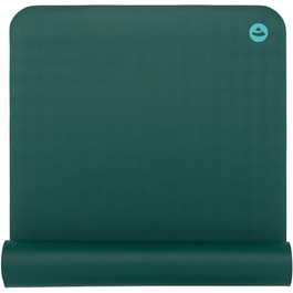 Йога-мат Bodhi ECO PRO XL 200x60 см, натуральний каучук, екстра довгий, екологічний, не ковзає, для йоги та пілатесу, зелений