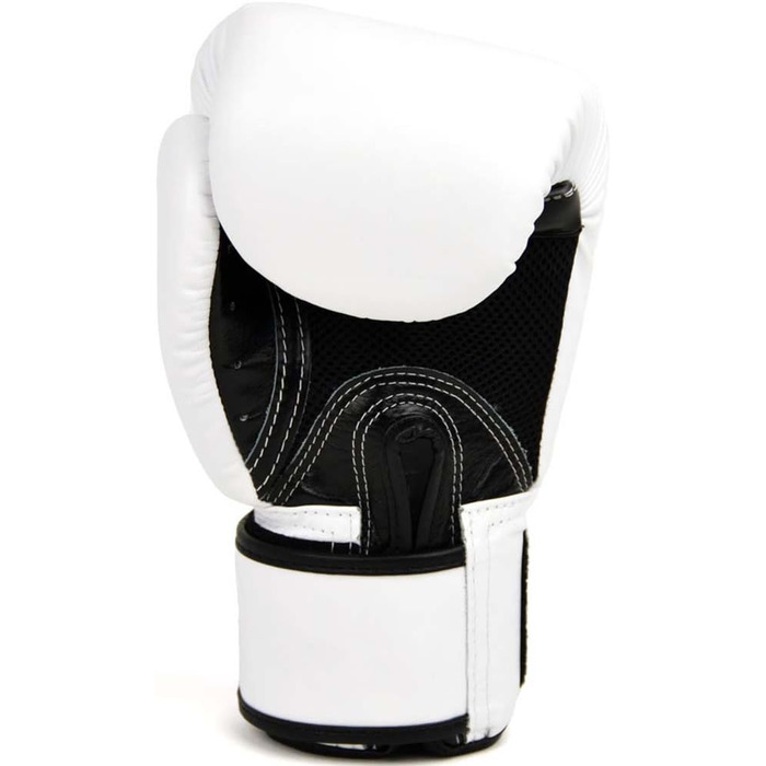 Боксерські рукавички Fairtex BGV-1 AIR 12 унцій, білі, для боксу, MMA та муай-тай