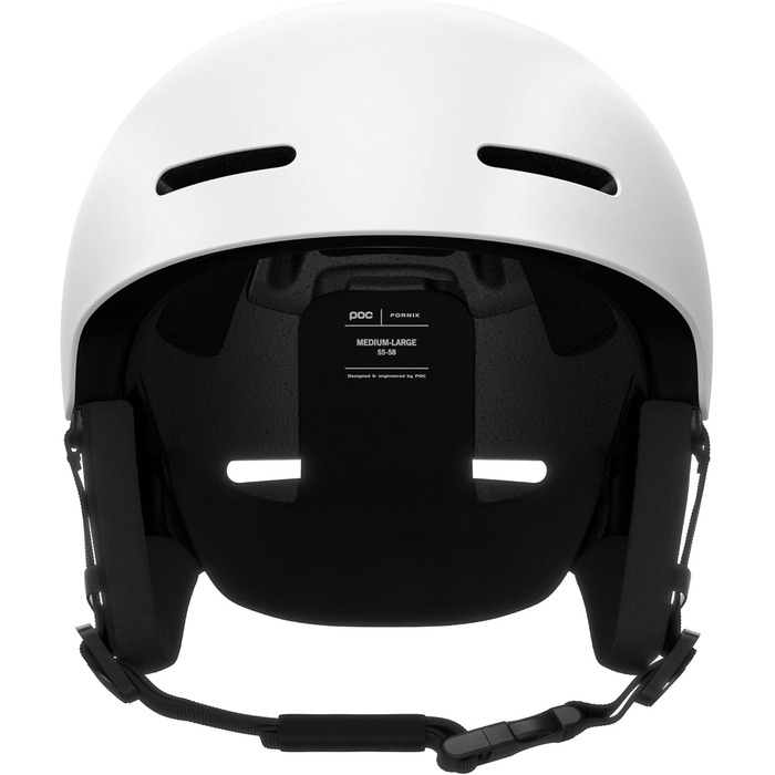 POC Fornix – легкий лижний та сноубордичний шолом XL-XXL (59-62 см), білий матовий, для безпечного та комфортного катання на лижах, сноуборді та скітурів