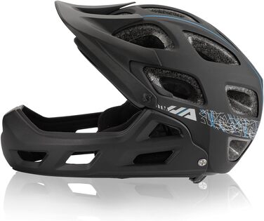 Шолом XLC BH-F05 All MTN Full Face, чорний, для гірського велосипеда