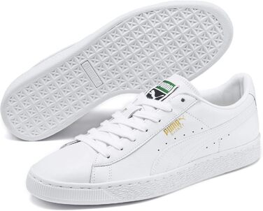 Кросівки PUMA Basket Classic LFS для чоловіків (37 EU, широка колодка, білі)