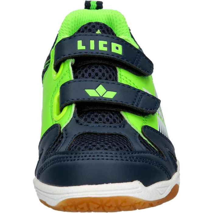 Дитячі спортивні зала-тенісні кросівки Lico для залу, 36 EU, Marine Lemon
