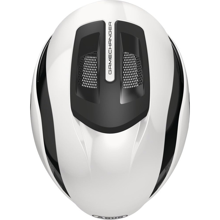 Велошолом ABUS Gamechanger 2.0 MIPS, аеродинамічний, білий, S (51-55 см), для чоловіків і жінок, з покращеною вентиляцією