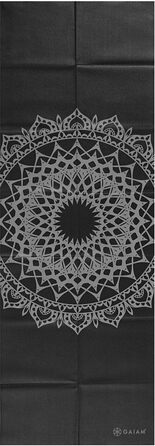 Килимок для йоги Gaiam – туристичний, для фітнесу та занять (172 x 61 x 2 мм)