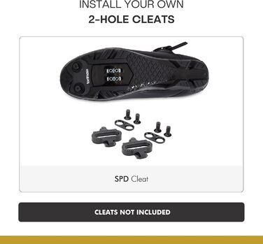 Велосипедні кросівки Tommaso Montagna для MTB, чорні, сумісні з SPD, розмір 45 EU