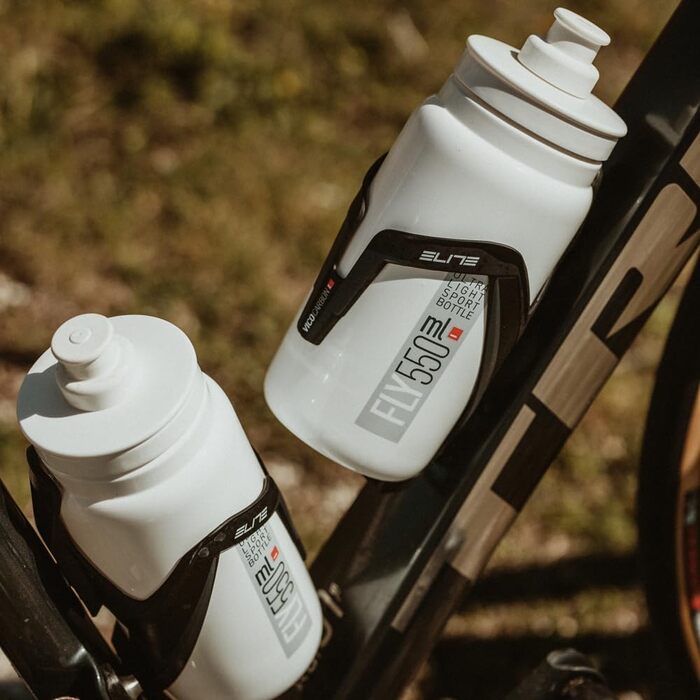 Фляготримач Elite Vico Carbon для велосипеда, карбоновий