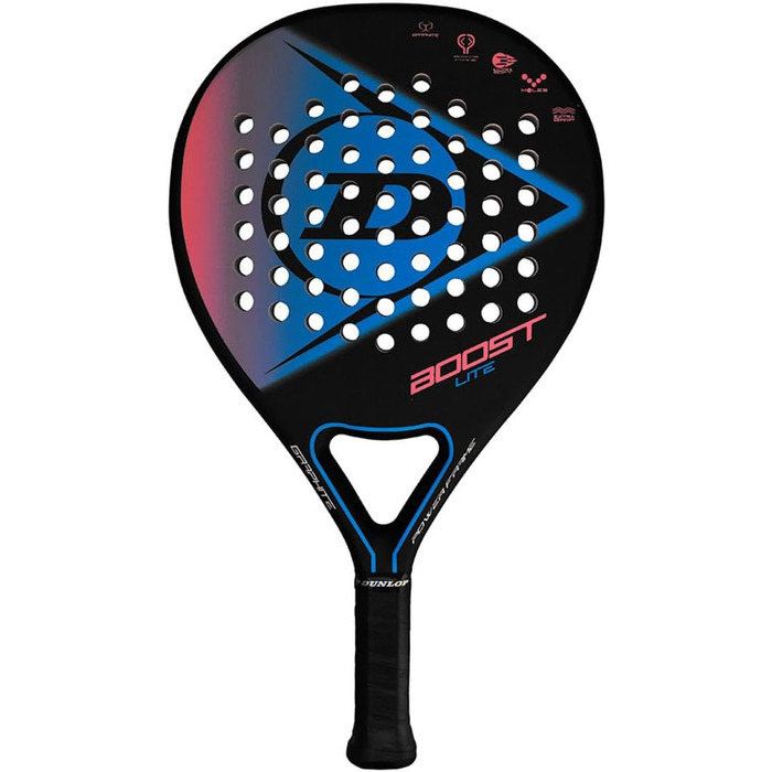 Тенісна ракетка Dunlop Boost U, чорна/рожева/синя