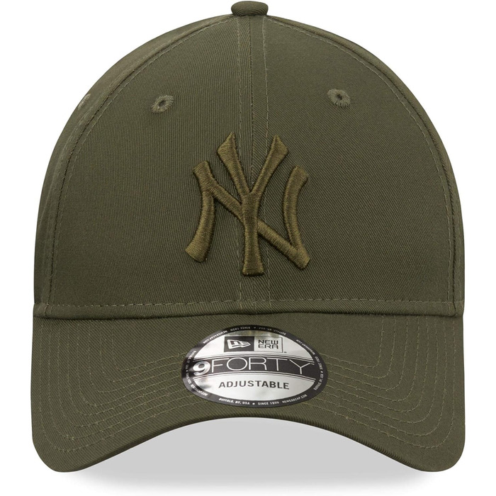Кепка New Era New York Yankees League Essential 9forty, оливковий колір