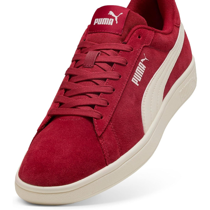 Кросівки Puma Smash 3.0 LS унісекс (44.5 EU, Dark Crimson Warm White)