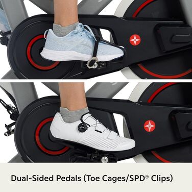 Спінбайк Schwinn IC3.5: домашній велотренажер для сайклінгу з магнітним або фетровим гальмуванням, Bluetooth FTMS, сумісність із Zwift, Peloton, Kinomap та JRNY