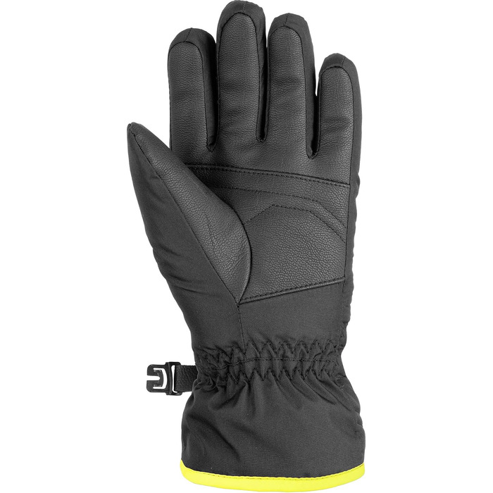 Дитячі футзальні кросівки Reusch Alan Junior (Чорний/Блакитний/Жовтий), розмір 6