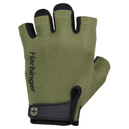 Рукавиці Harbinger Power Gloves 2.0 для важкої атлетики, тренувань, фітнесу та занять у спортзалі, зелені, розмір XL