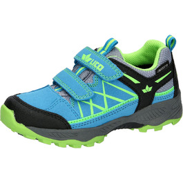 Кросівки Lico Griffin для легкої атлетики, блакитно-чорного кольору з акцентом лимонного, розмір EU 28