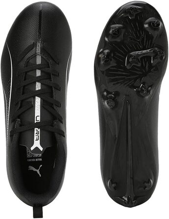 Дитячі футбольні бутси PUMA Ultra 5 Play FG/AG Jr - 28 EU, Puma Black/White