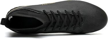 Бутси для футболу: чоловічі, жіночі, дитячі. Підходять для штучного газону, залу, тренувань. AG, FG, TF. Розмір 39 EU, чорний (2309t Tf)